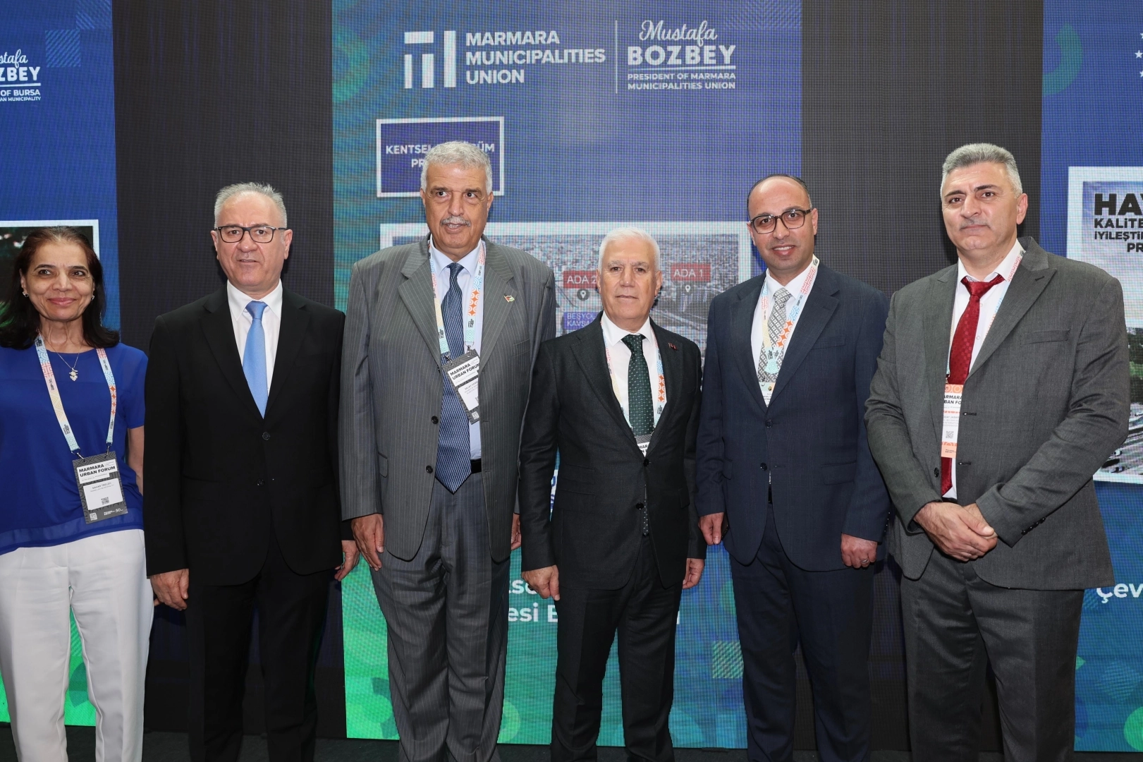 Filistinli belediye başkanlarından Başkan Bozbey