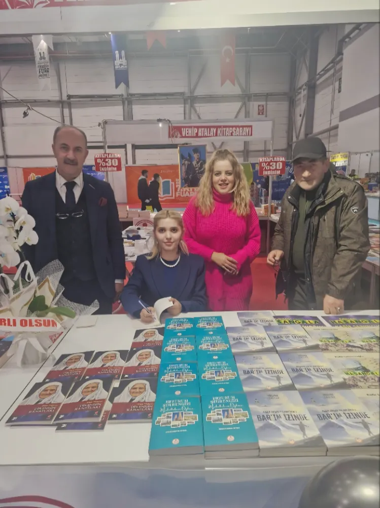 7. Doğu Anadolu Erzurum Kitap Fuarı’nda “Direnişin Kanatları” İlgi Gördü