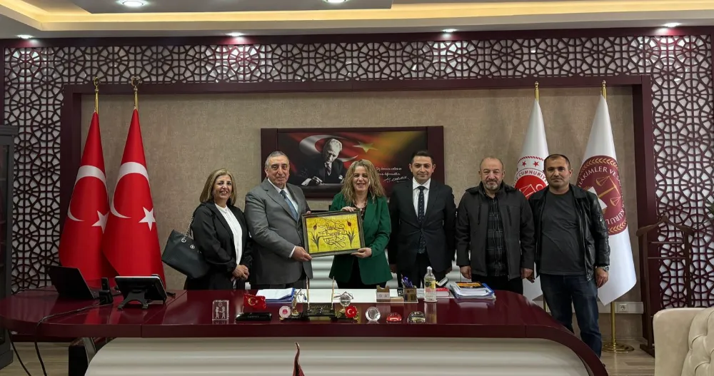 Erzurum Yeni Medya Derneği’nden Adalet Temsilcilerine Ziyaret