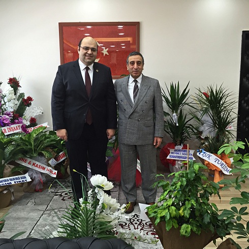 BAŞKAN ORHAN`DAN BAŞSAVCI BİNGÜL`E ZİYARET
