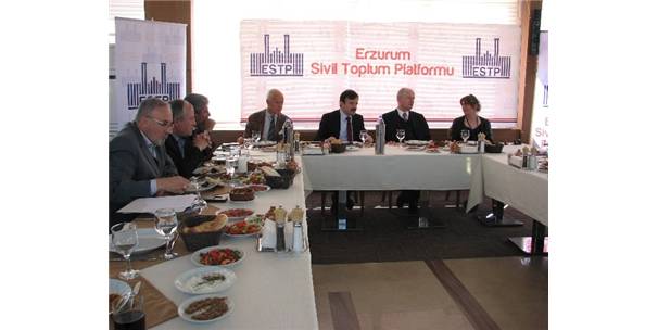 ERZURUM?A GELEN AGİT HEYETİ ESTP İLE TOPLANTI YAPTI