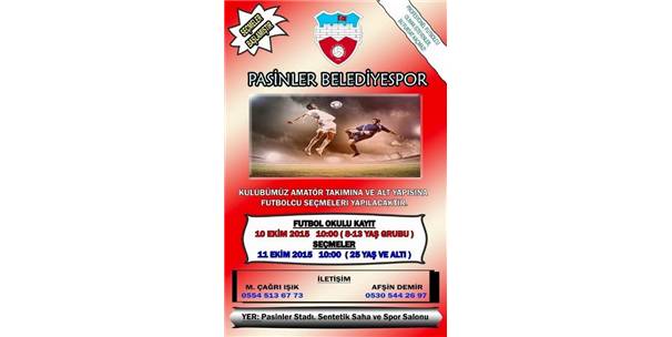 PASİNLER BELEDİYESPOR TAZE KAN ARIYOR