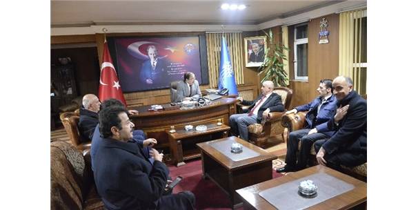 MİLLETVEKİLİ ILICALI?DAN, BAŞKAN BULUTLAR?A TEŞEKKÜR ZİYARETİ
