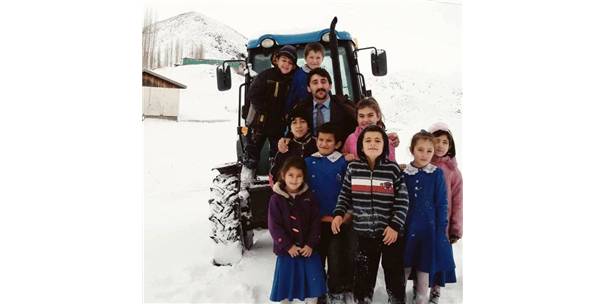 KARA KIŞ EĞİTİME ENGEL OLAMADI