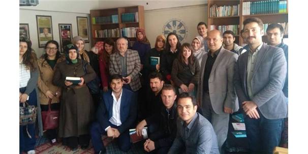 TÜRKİYE YAZARLAR BİRLİĞİ ERZURUM ŞUBESİ ADAY ÖĞRETMENLERİ MİSAFİR ETTİ
