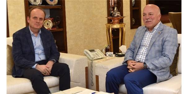 BAYKAN VE YARAR?DAN BAŞKAN SEKMEN?E ZİYARET