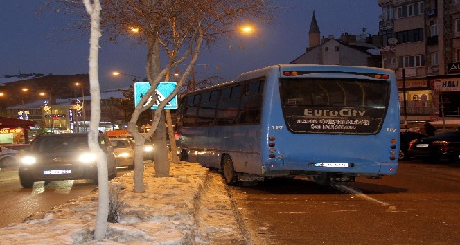 Erzurum`da feci kaza