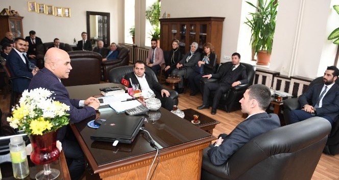 Ak Parti Yakutiye İlçe, Korkut?u ziyaret etti