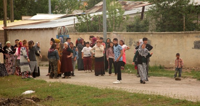 Erzurum?da meydan muharebesi gibi kavga