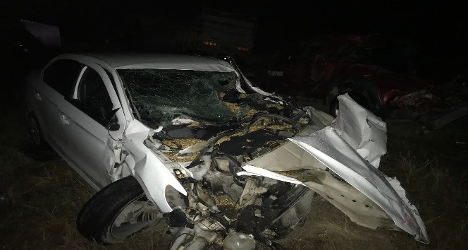 Horasan?da trafik kazası: 8 yaralı
